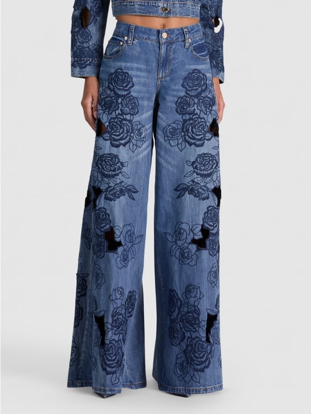 Sidney Laser-Cut Jean - Picture 2 of 8